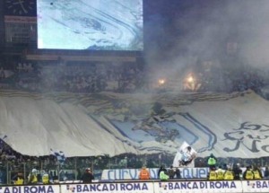 Curva Nord e Tribuna Tevere per una finale di Coppa Italia... 